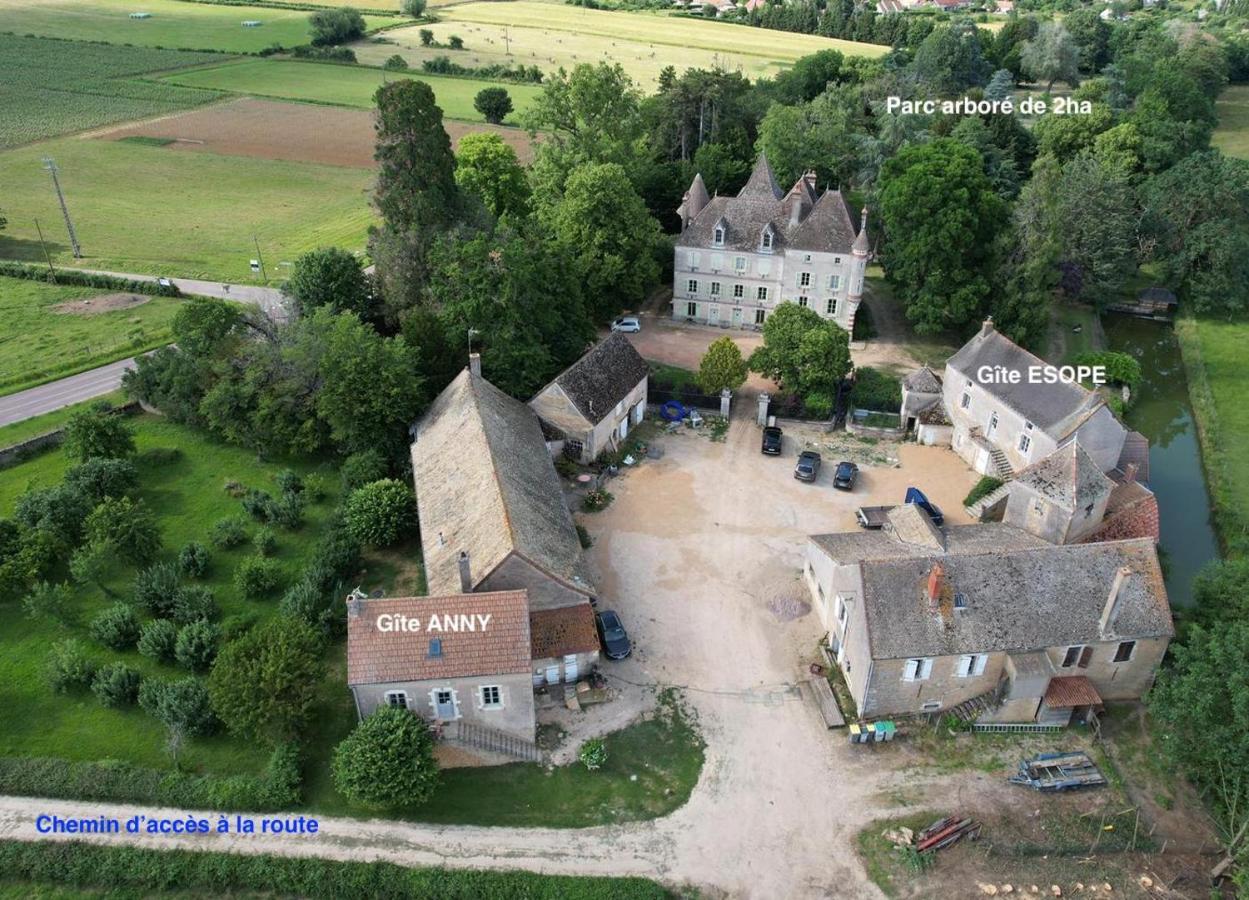 Chateau Du Mauny, Gites Et Chambres D'Hotes En Bourgogne Rosey 外观 照片